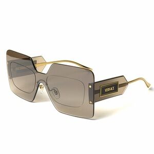 Versace Mod 2277 1002/6I Women's Brown Sunglasses Authentic